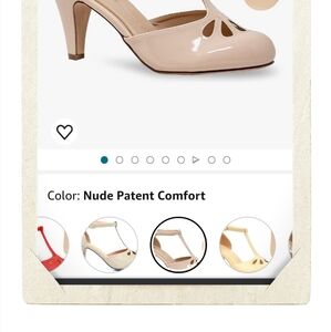Chase & Chloe style: Kimmy-36 color: nude patent